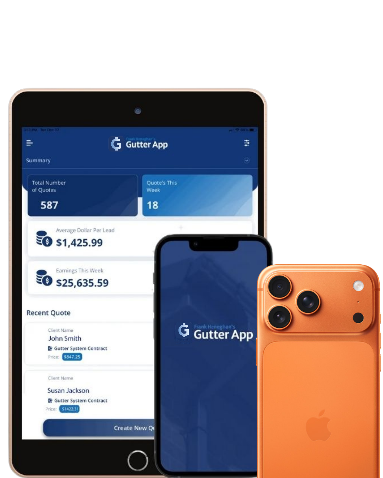 GutterApp iPhone Preview